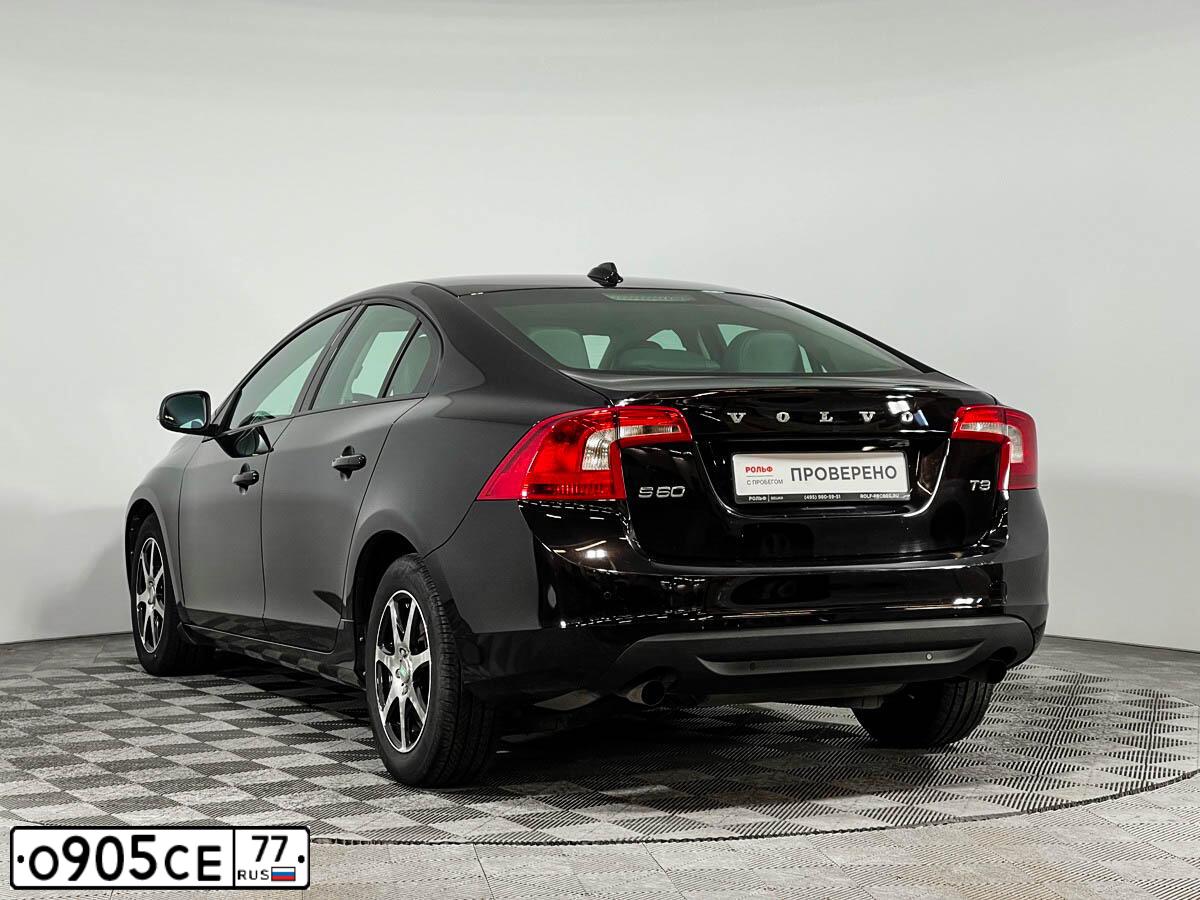 Фото автомобиля VOLVO S60, 2012 — госномер У139РМ790. Цвет: ЧЕРНЫЙ