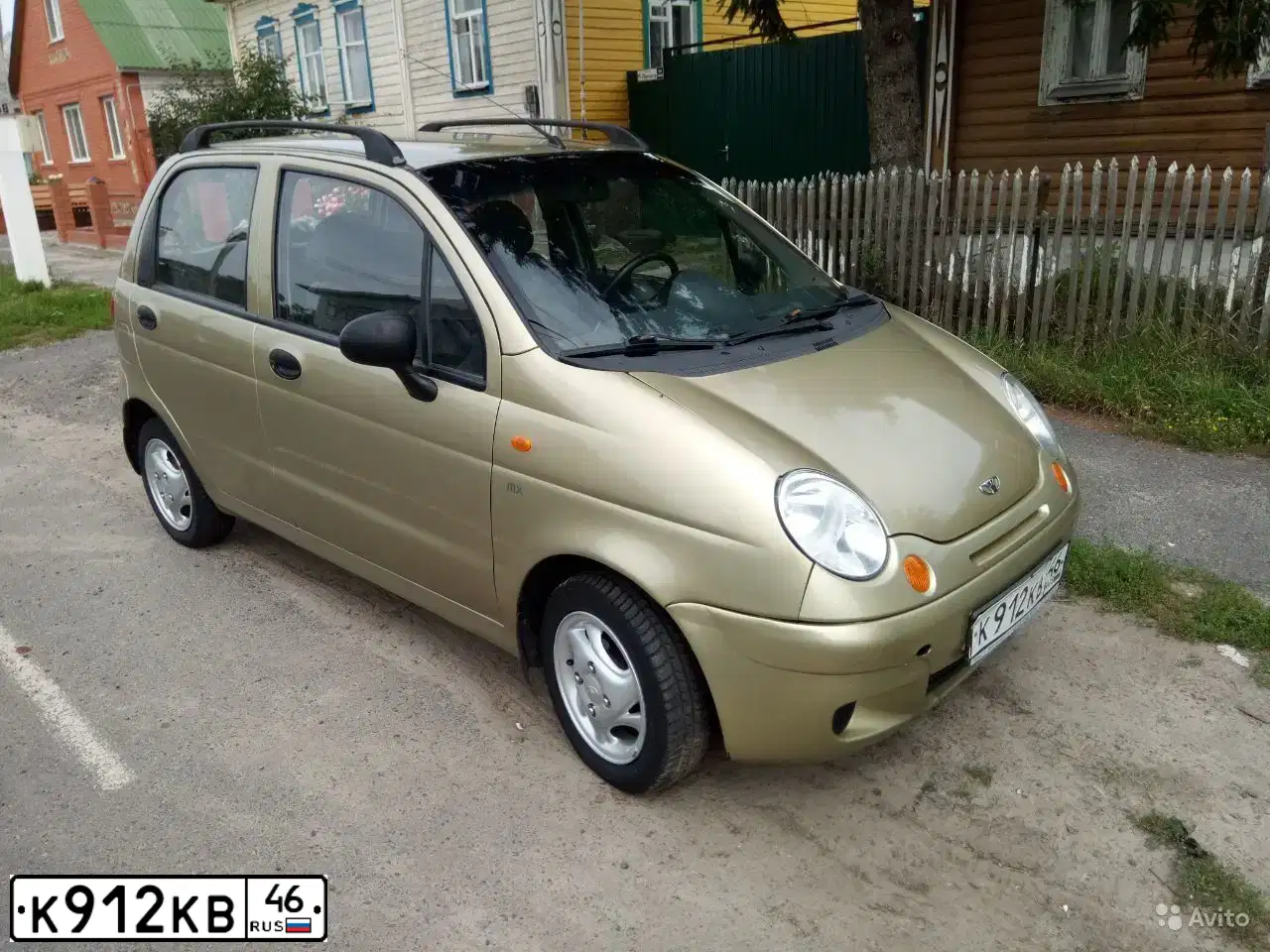 Фото автомобиля DAEWOO MATIZ, 2008 — госномер Т538КЕ31. Цвет: ПЕСОЧНЫЙ