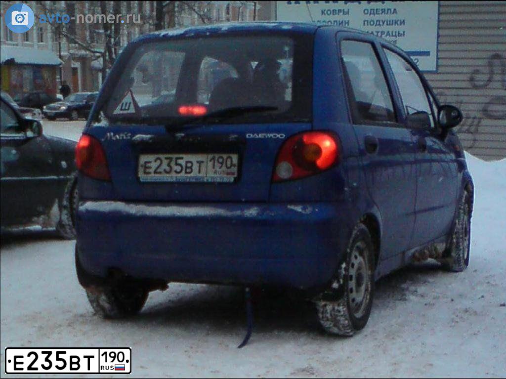Фото автомобиля DAEWOO MATIZ, 2010 — госномер Т079АН71. Цвет: СИНЕ-ГЛАЗУРИСТЫЙ