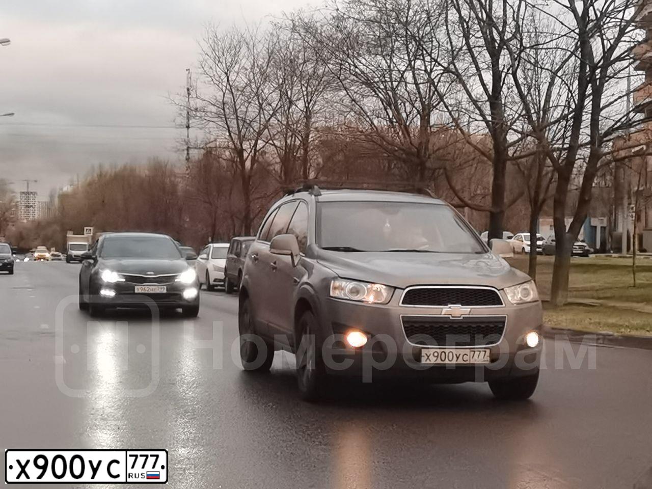 Фото автомобиля CHEVROLET CAPTIVA, 2012 — госномер У292КУ71