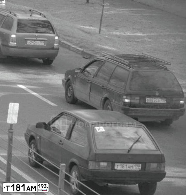 Фото автомобиля KIA CEE'D, 2009 — госномер Т181АМ193. Цвет: Серый