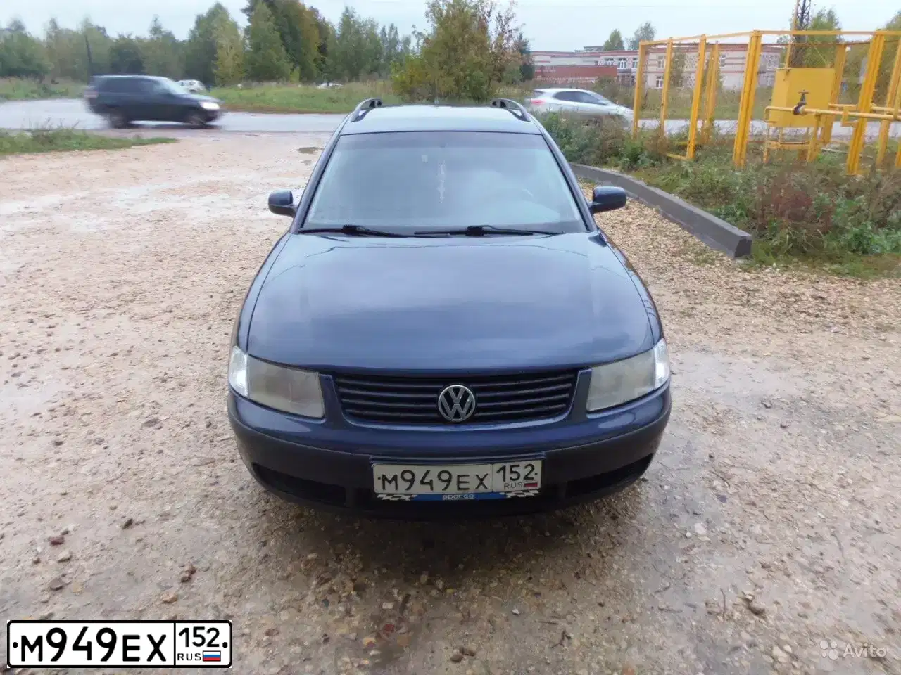 Фото автомобиля VOLKSWAGEN PASSAT, 1999 — госномер О652СХ152. Цвет: СИНИЙ