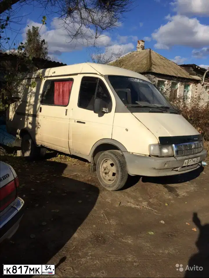 Фото автомобиля GAZ 2705 EL, 1999 — госномер К817МК34. Цвет: САФАРИ