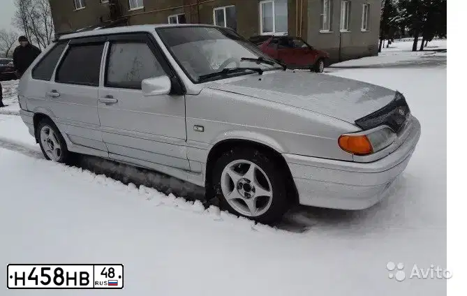 Фото автомобиля LADA 2114 SAMARA, 2004 — госномер Н458НВ48. Цвет: СВЕТЛО-СЕРЕБРИСТЫЙ  МЕТАЛЛИК