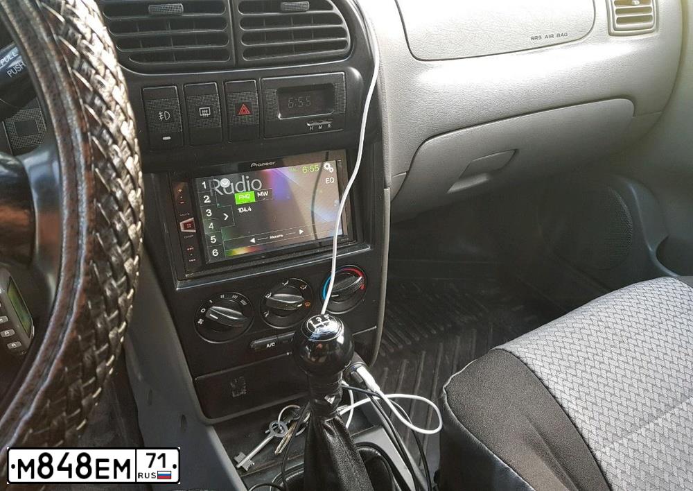 Фото автомобиля KIA SPECTRA, 2006 — госномер М848ЕМ71. Цвет: АЛМАЗНОЕ СЕРЕБРО