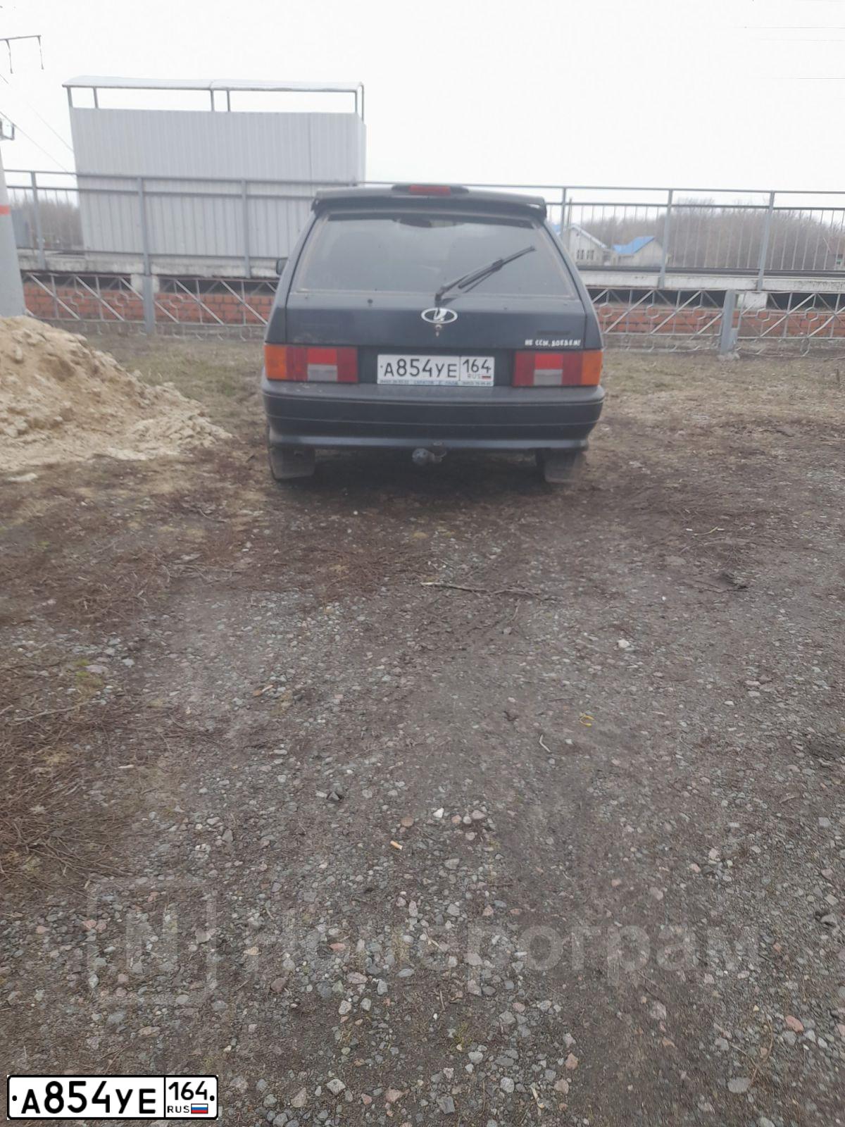 Фото автомобиля LADA 2114 SAMARA, 2008 — госномер О808ТА64. Цвет: графитовый металлик