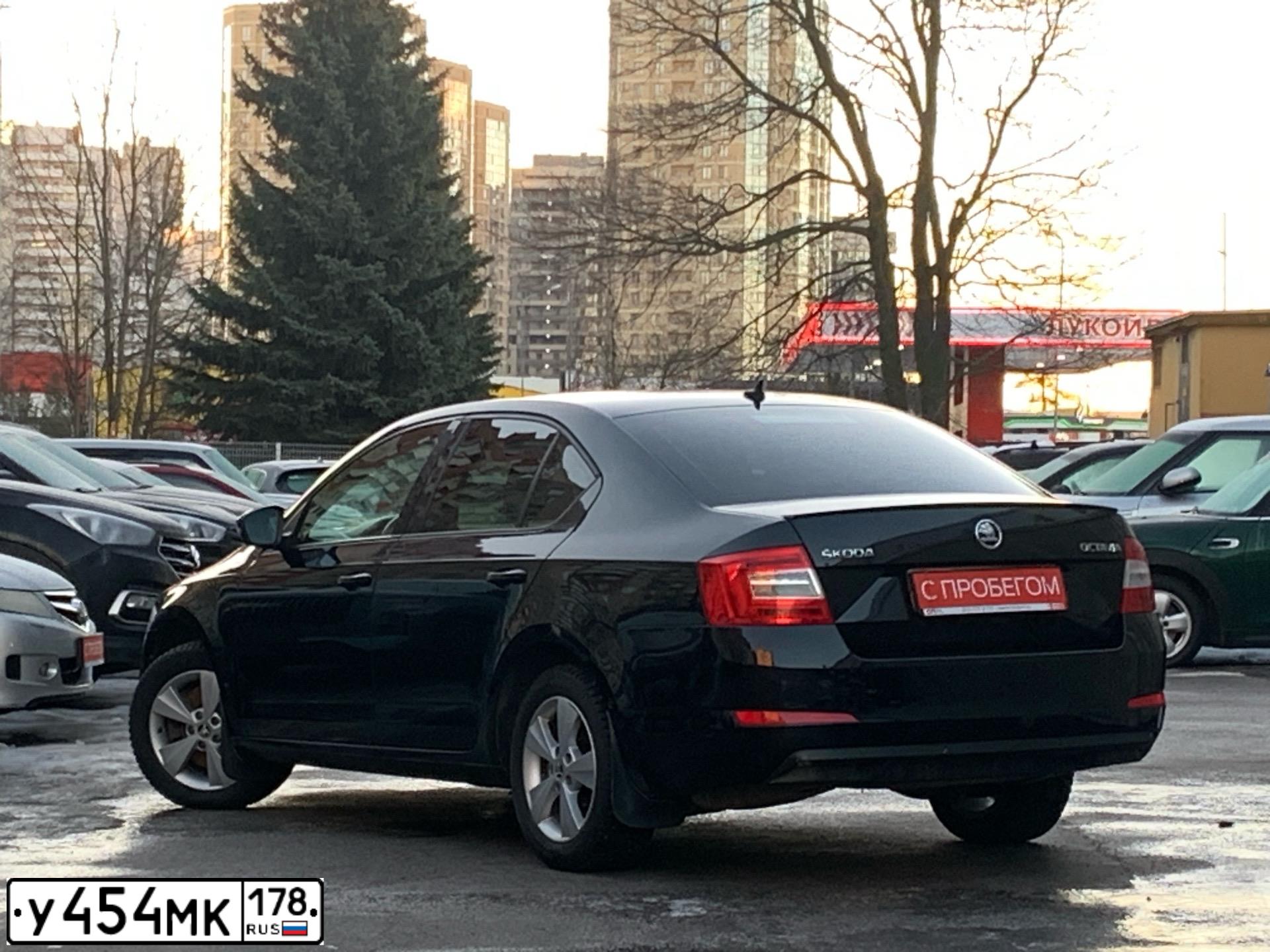 Фото автомобиля SKODA OCTAVIA, 2016 — госномер Е150РВ147