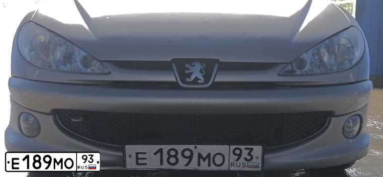 Фото автомобиля PEUGEOT 206, 2008 — госномер М427МР82. Цвет: Серый