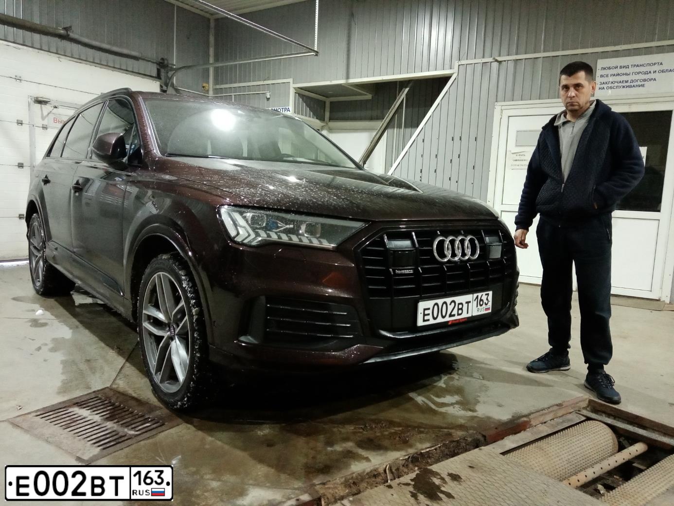 Фото автомобиля AUDI A6, 2011 — госномер А991АК763. Цвет: Белый