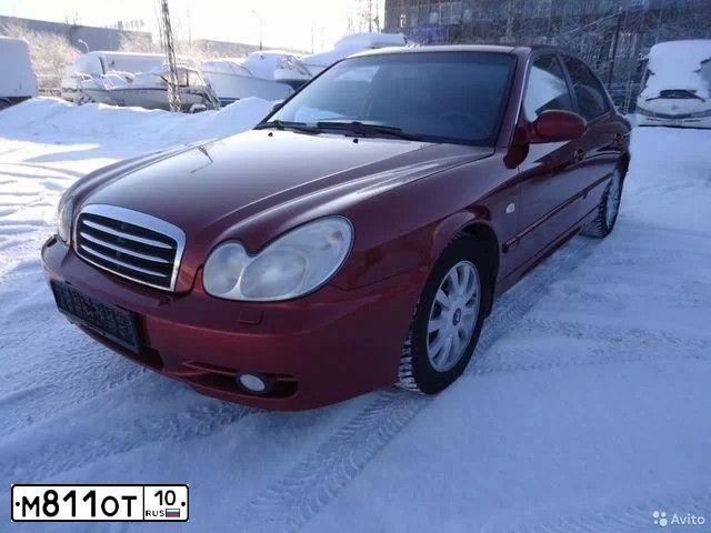 Фото автомобиля TAGAZ SONATA, 2005 — госномер А241АА10. Цвет: Красный