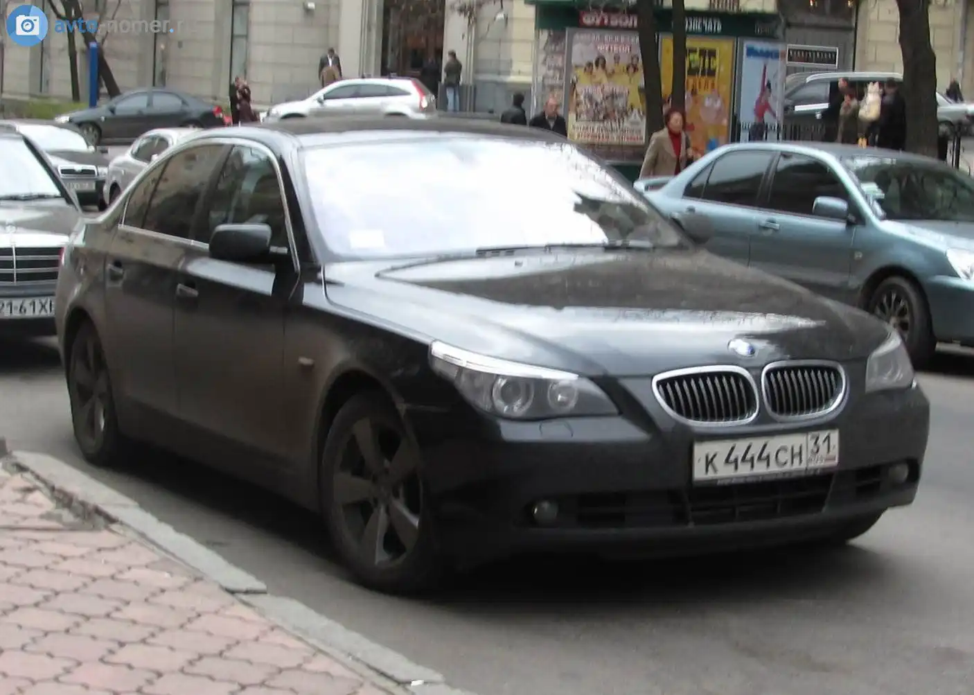 Фото автомобиля BMW 525, 2006 — госномер С923СЕ152. Цвет: ЧЕРНЫЙ