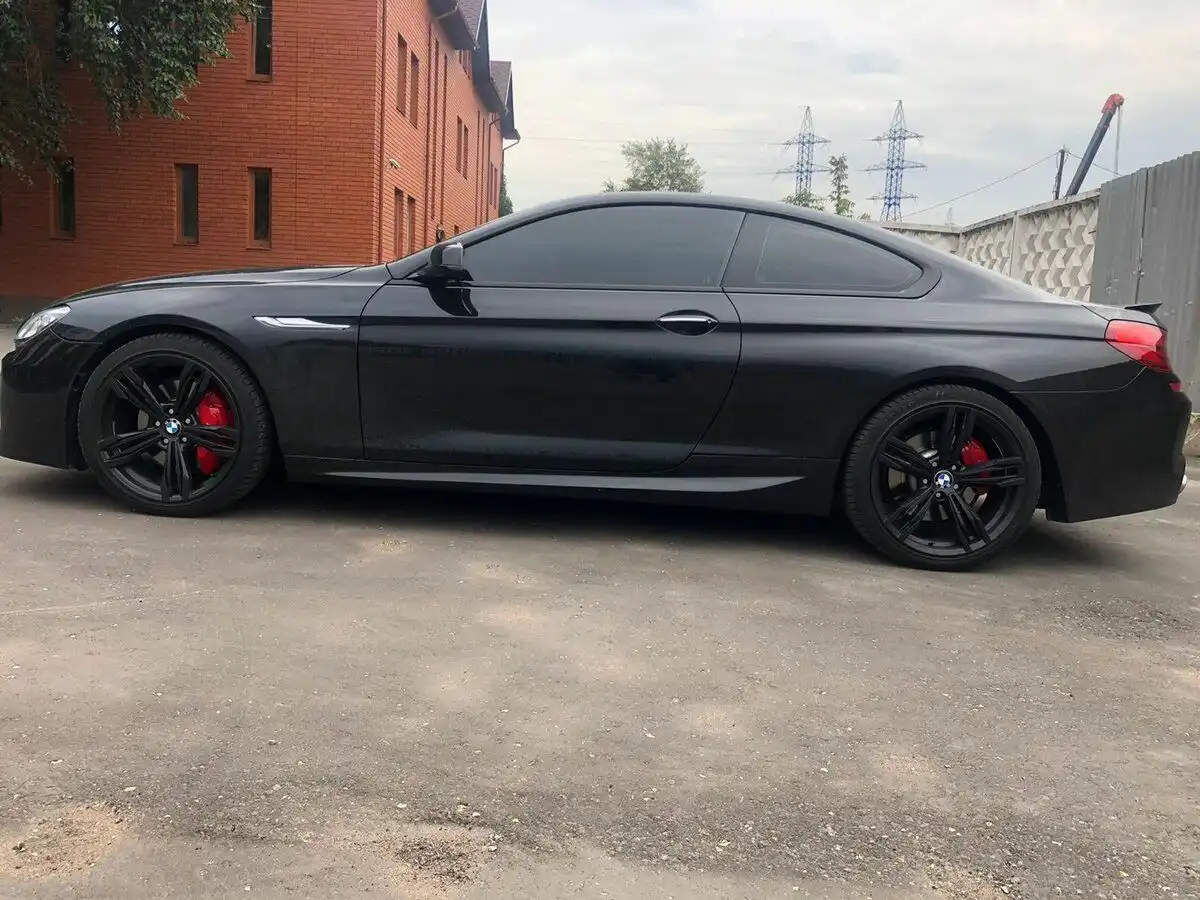 Фото автомобиля BMW 640I, 2012 — госномер Р892ЕВ716. Цвет: ЧЕРНЫЙ