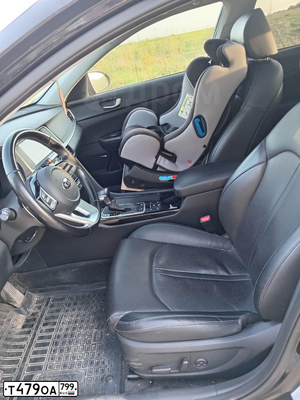 Фото автомобиля KIA OPTIMA, 2019 — госномер К994УТ790. Цвет: ЧЕРНЫЙ