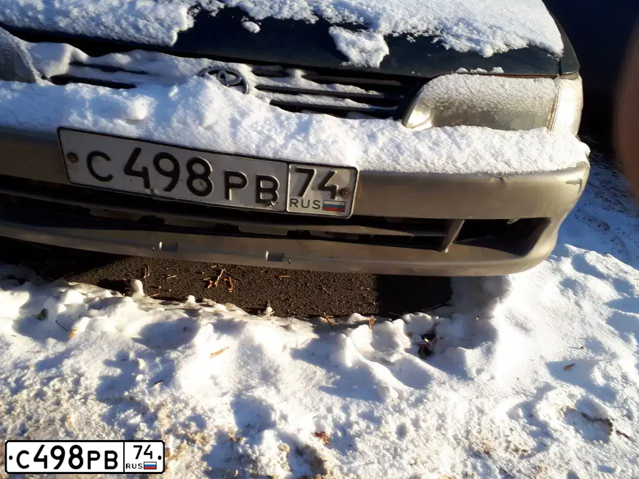 Фото автомобиля FORD FOCUS, 2003 — госномер О293АО174. Цвет: Серебристый