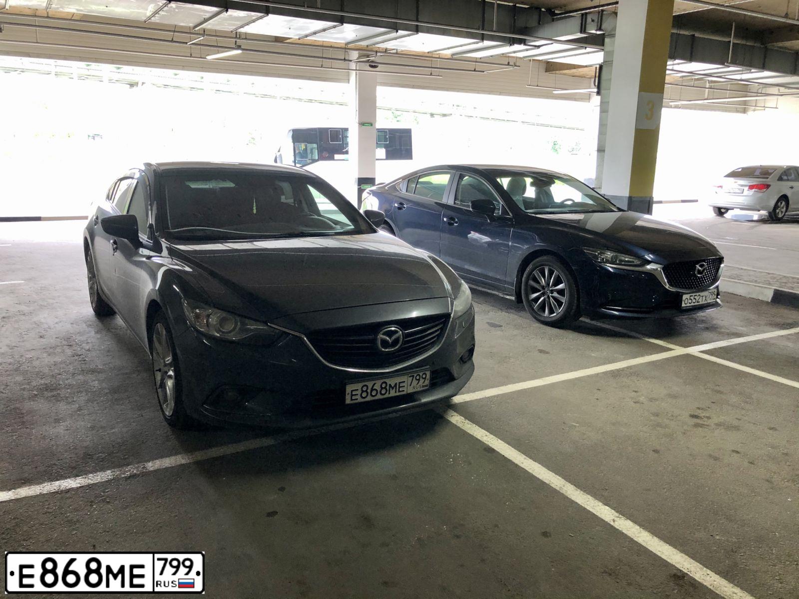 Фото автомобиля MAZDA 6, 2013 — госномер М992РС13. Цвет: СЕРЫЙ