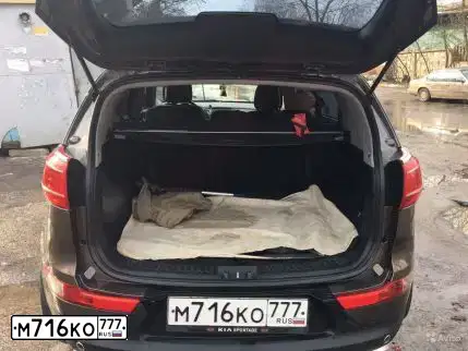 Фото автомобиля KIA SPORTAGE, 2011 — госномер С100ОХ190. Цвет: Коричневый