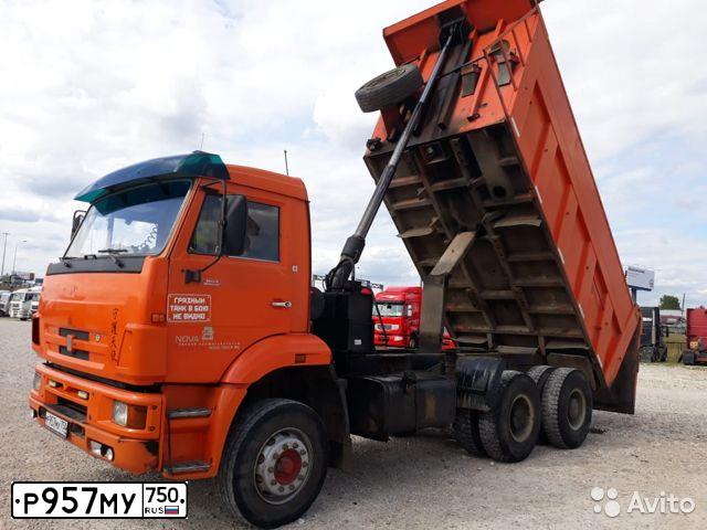 Фото автомобиля KAMAZ 6520 /6X4/, 2007 — госномер С536ВО190. Цвет: ОРАНЖЕВЫЙ