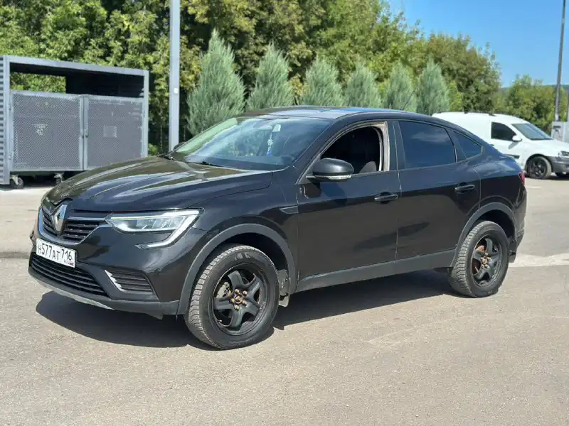 Фото автомобиля RENAULT ARKANA, 2019 — госномер Н577АТ716. Цвет: ЧЕРНЫЙ