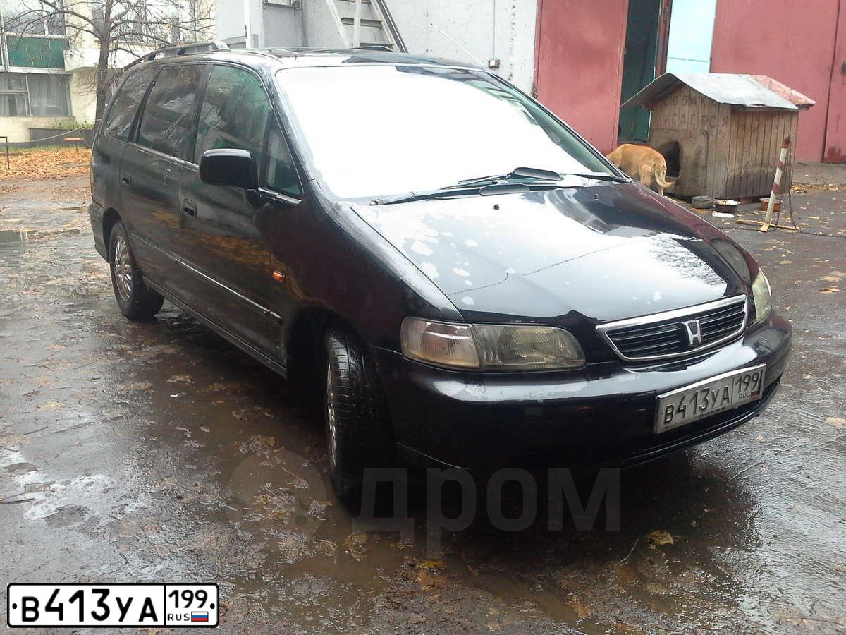 Фото автомобиля HONDA SHUTTLE, 2000 — госномер В413УА199. Цвет: ЧЕРНЫЙ