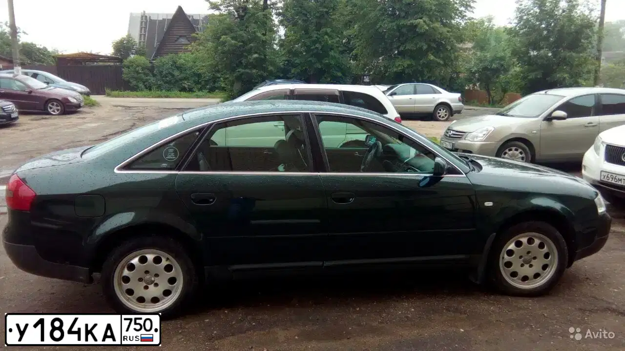 Фото автомобиля AUDI A6, 2000 — госномер О657АС177. Цвет: ЗЕЛЕНЫЙ