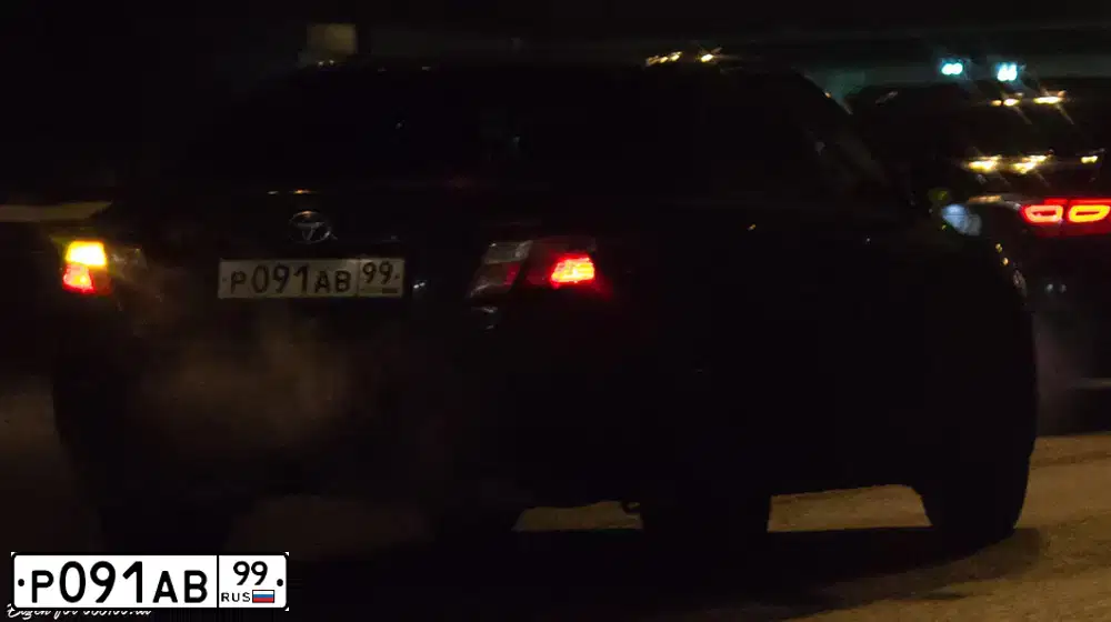 Фото автомобиля TOYOTA CAMRY, 2009 — госномер Р091АВ99. Цвет: ЧЕРНЫЙ