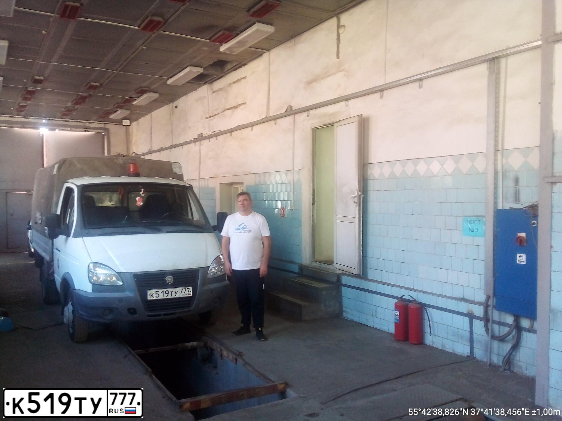 Фото автомобиля GAZ 3302 EL, 2016 — госномер К519ТУ777. Цвет: БЕЛЫЙ