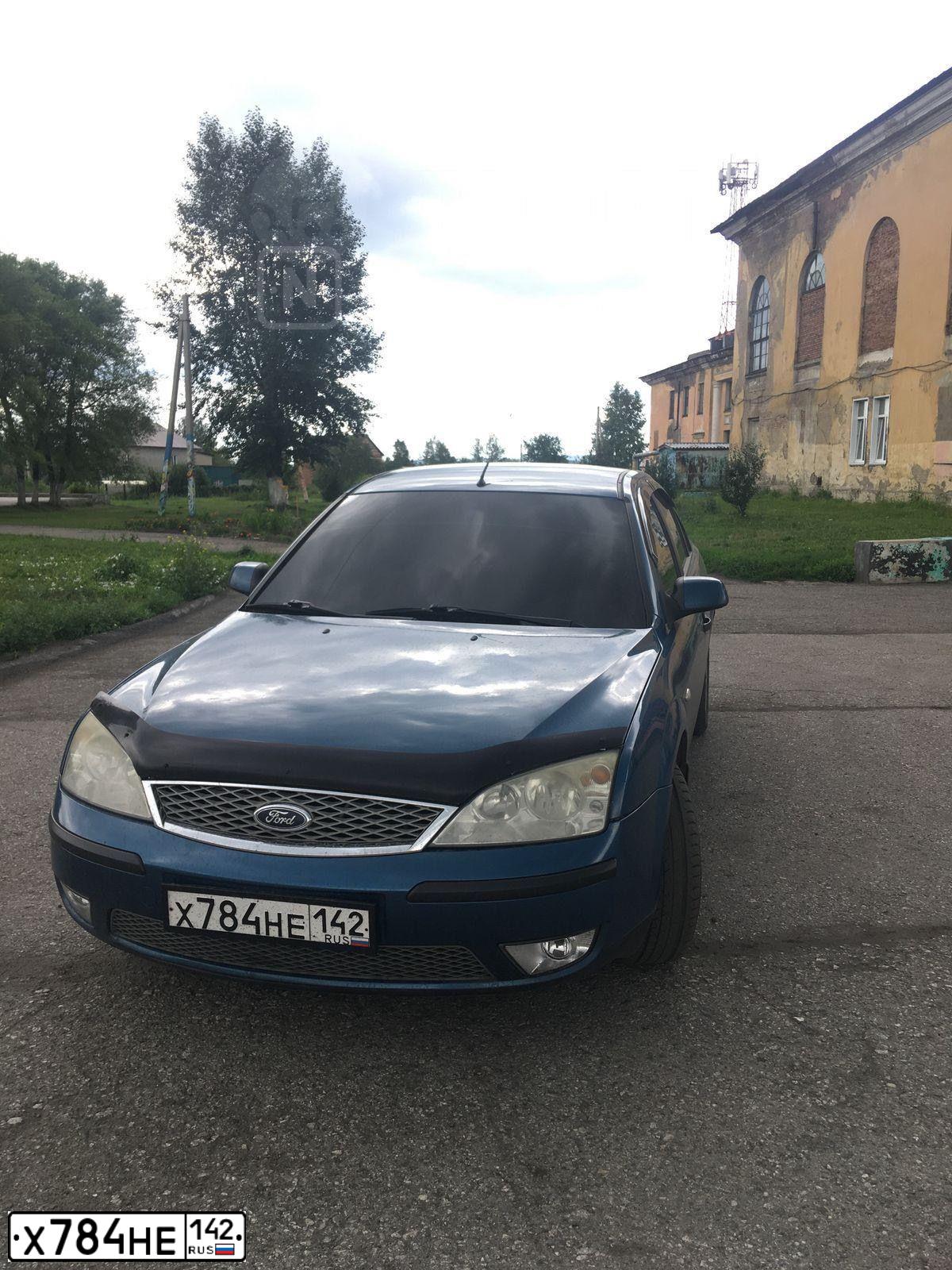 Фото автомобиля FORD MONDEO, 2006 — госномер О808ОВ174. Цвет: Темно-синий