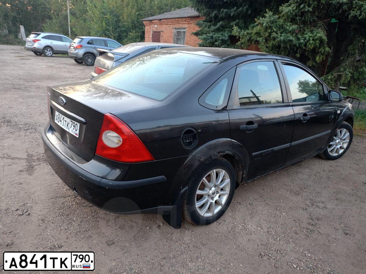 Фото автомобиля FORD FOCUS, 2006 — госномер А841ТК790. Цвет: ЧЕРНЫЙ
