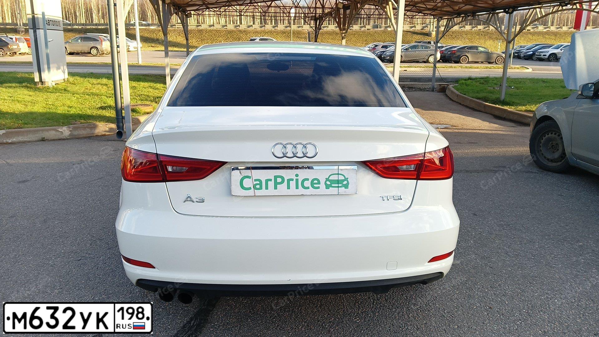 Фото автомобиля AUDI A3, 2014 — госномер Р284ТТ40. Цвет: Белый