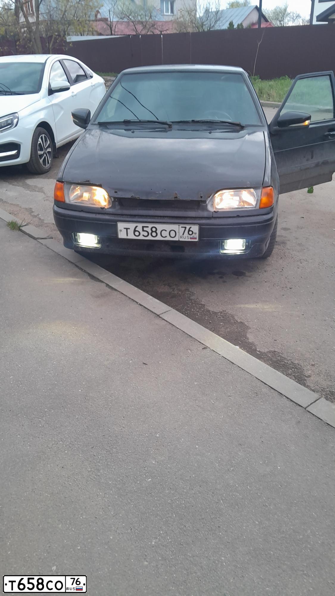 Фото автомобиля LADA 2114 SAMARA, 2011 — госномер Т658СО76. Цвет: СИНЕ-ЧЕРНЫЙ