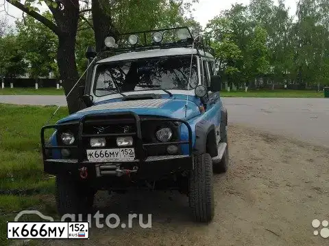 Фото автомобиля UAZ 3151, 1996 — госномер Т667РР152. Цвет: СЕРО-ГОЛУБОЙ