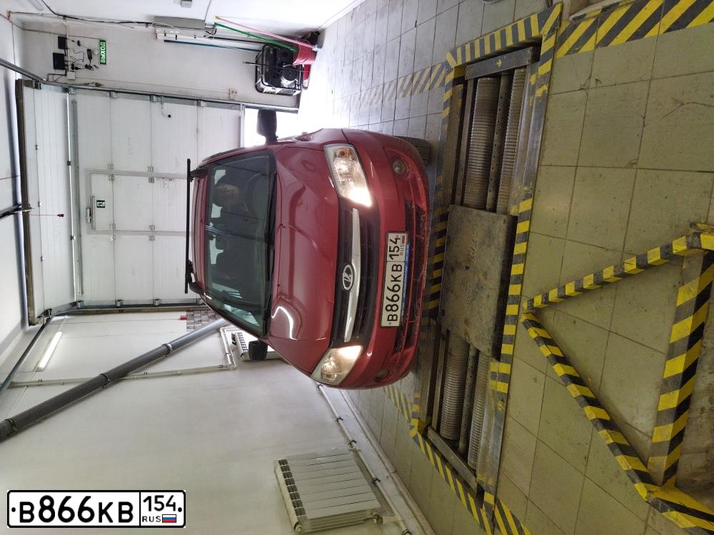 Фото автомобиля LADA 2190 GRANTA, 2012 — госномер В866КВ154. Цвет: СЕРЕБРИСТО КРАСНЫЙ