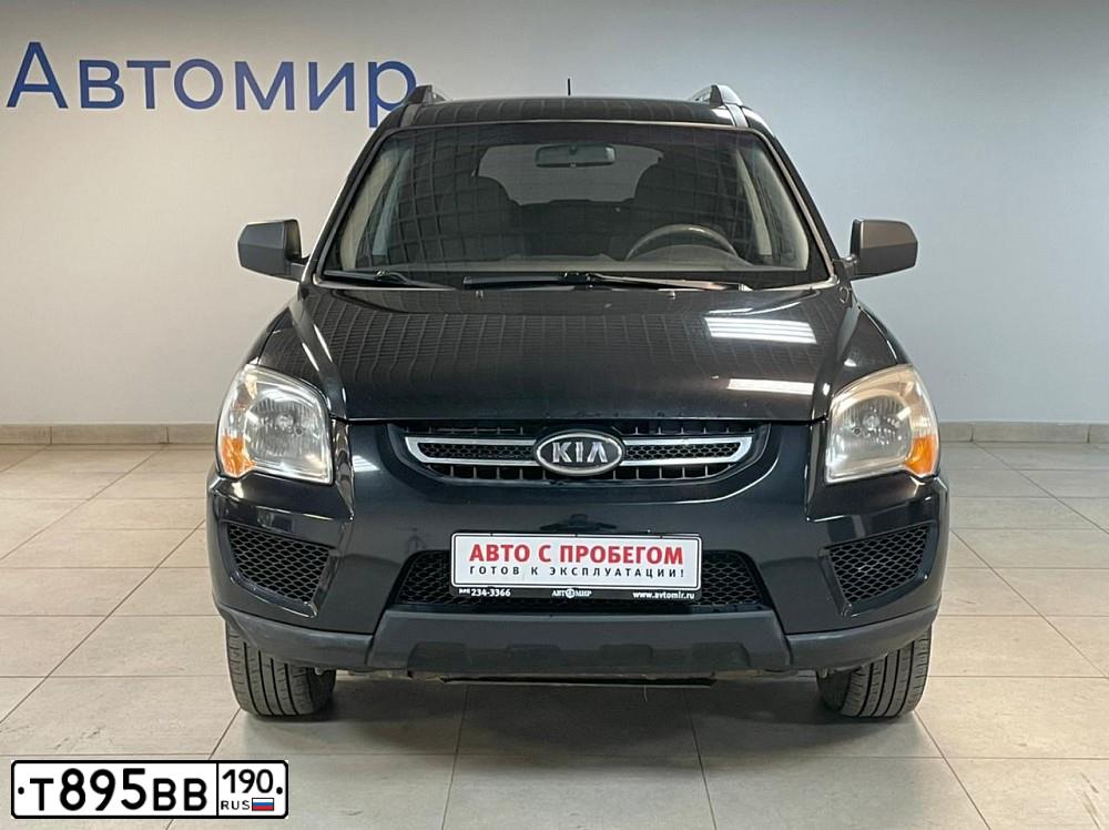 Фото автомобиля KIA SPORTAGE, 2009 — госномер О732ТН33. Цвет: ЧЕРНЫЙ ПЕРЛАМУТРОВЫЙ