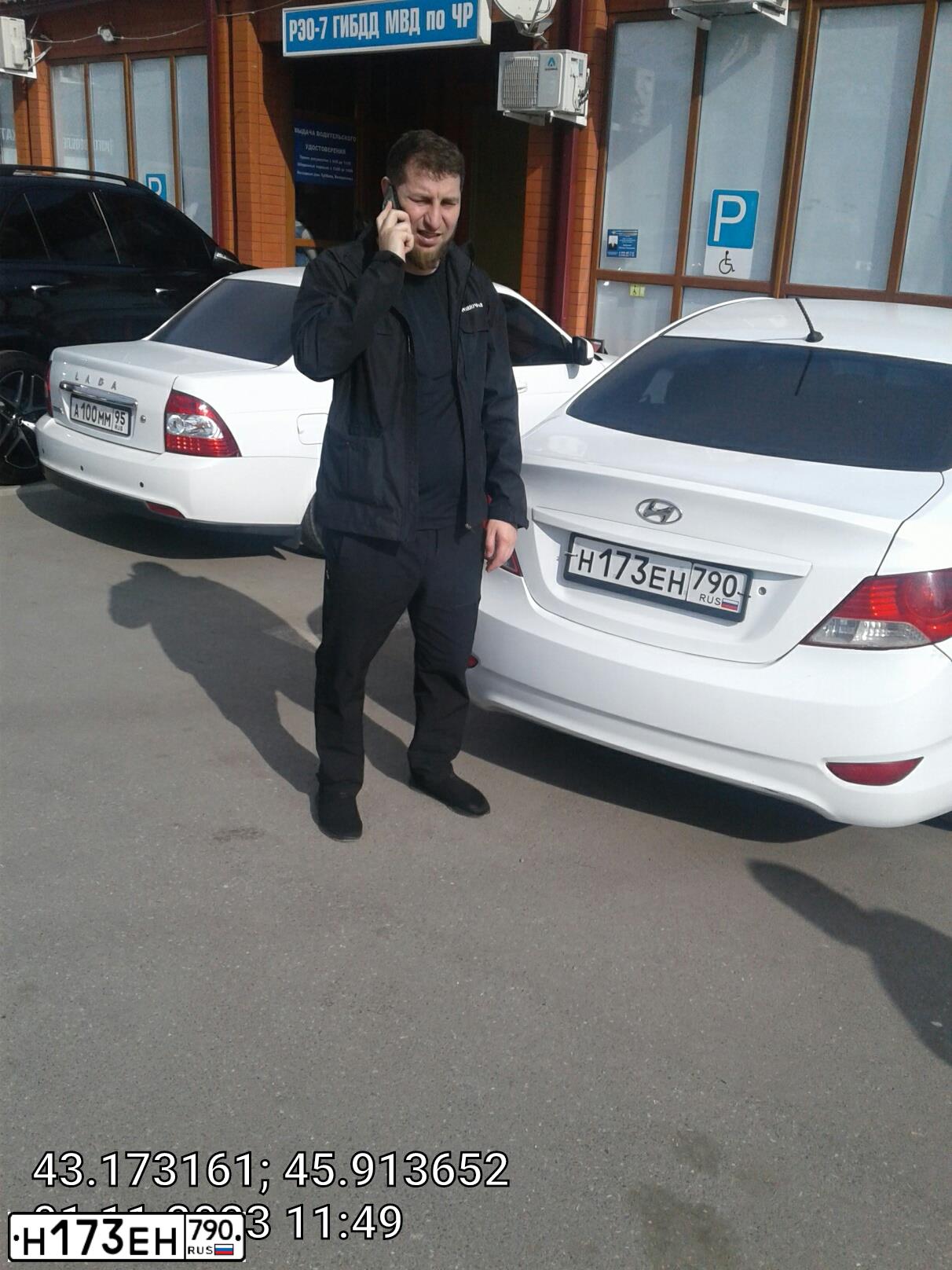 Фото автомобиля HYUNDAI SOLARIS, 2014 — госномер В315УР95. Цвет: Белый