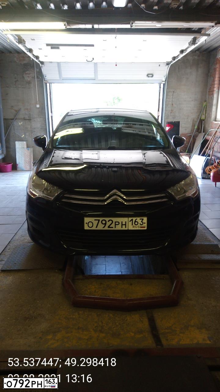 Фото автомобиля CITROEN C4, 2011 — госномер Н989АУ763