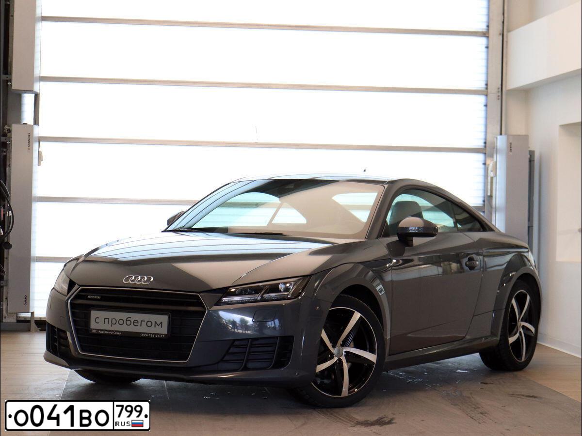 Фото автомобиля AUDI TT, 2016 — госномер У604ОО799. Цвет: Серый