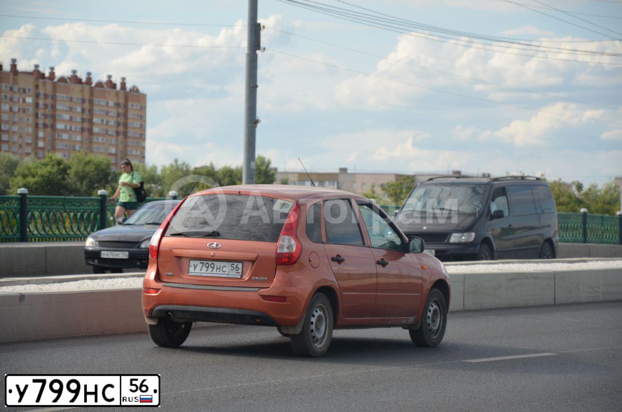 Фото автомобиля LADA KALINA, 2013 — госномер В247ОТ156