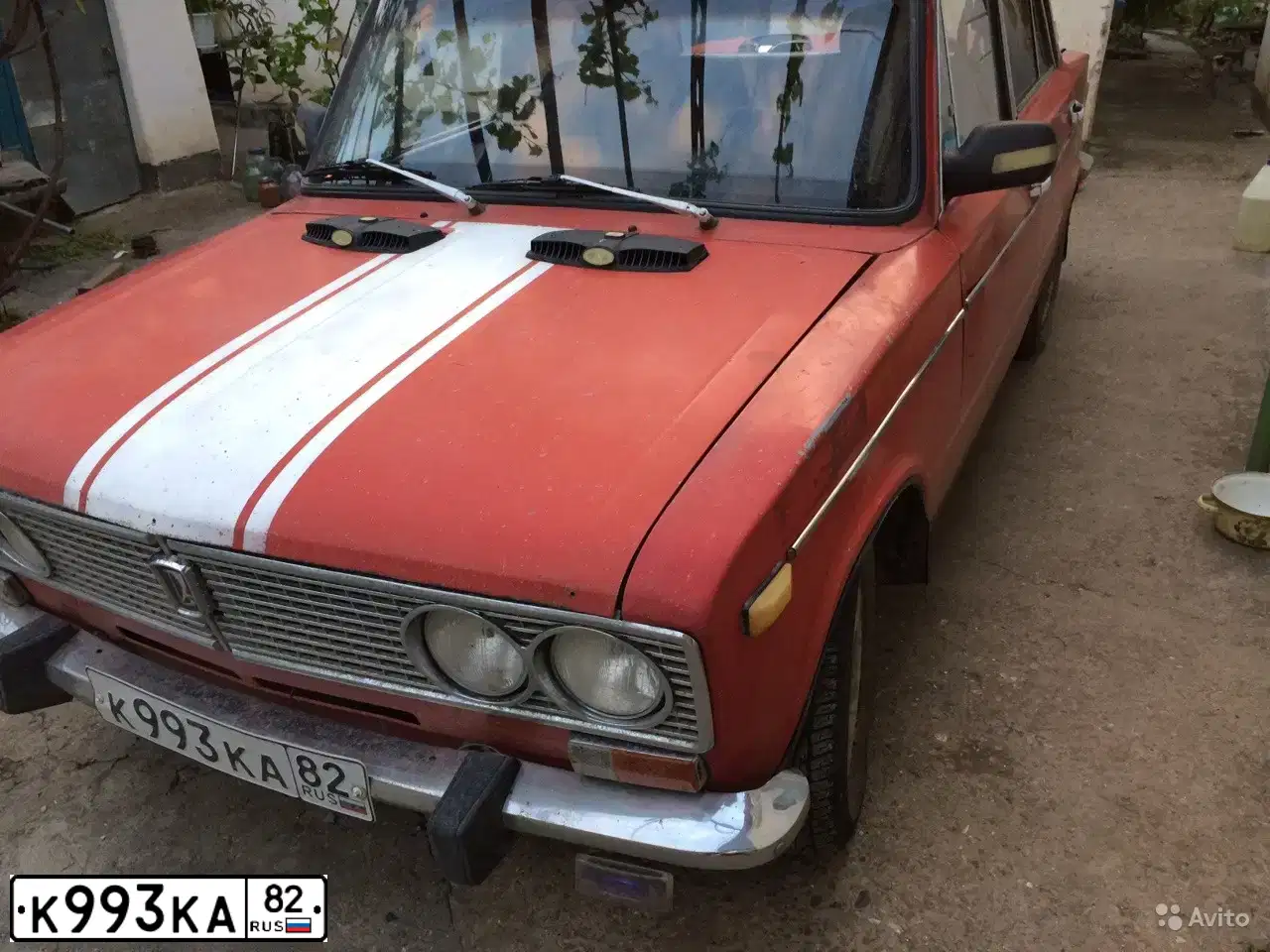 Фото автомобиля ВАЗ 21033, 1983 — госномер К993КА82. Цвет: КРАСНО-ОРАНЖЕВЫЙ