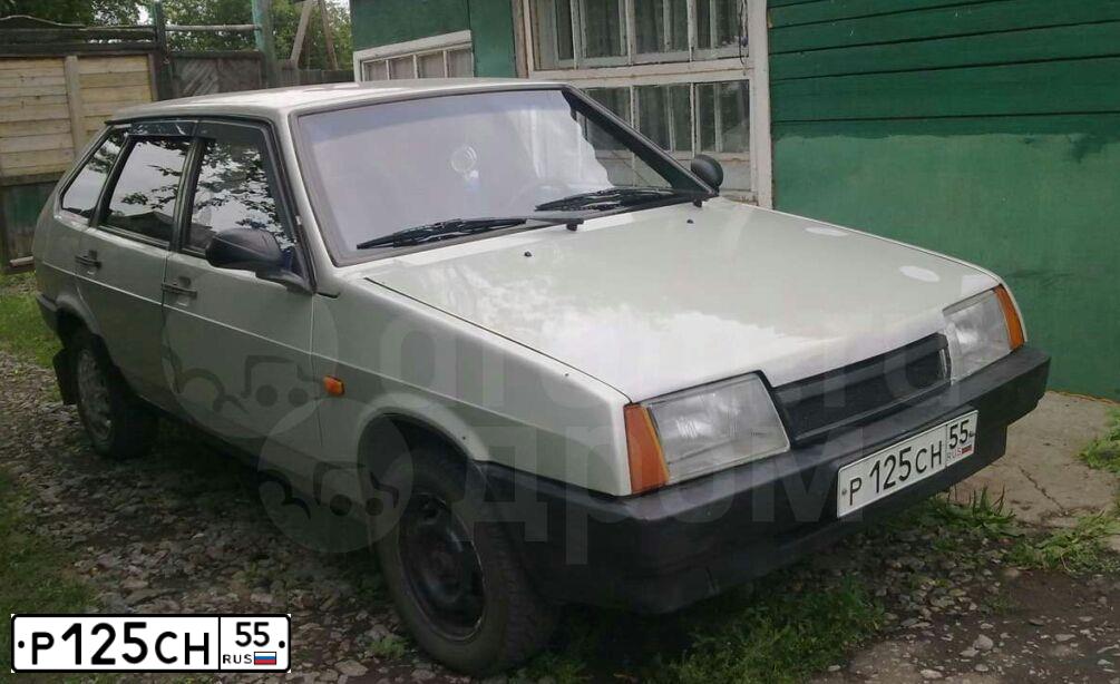Фото автомобиля LADA 2109 SAMARA, 1997 — госномер Р125СН55. Цвет: БЕЛЫЙ