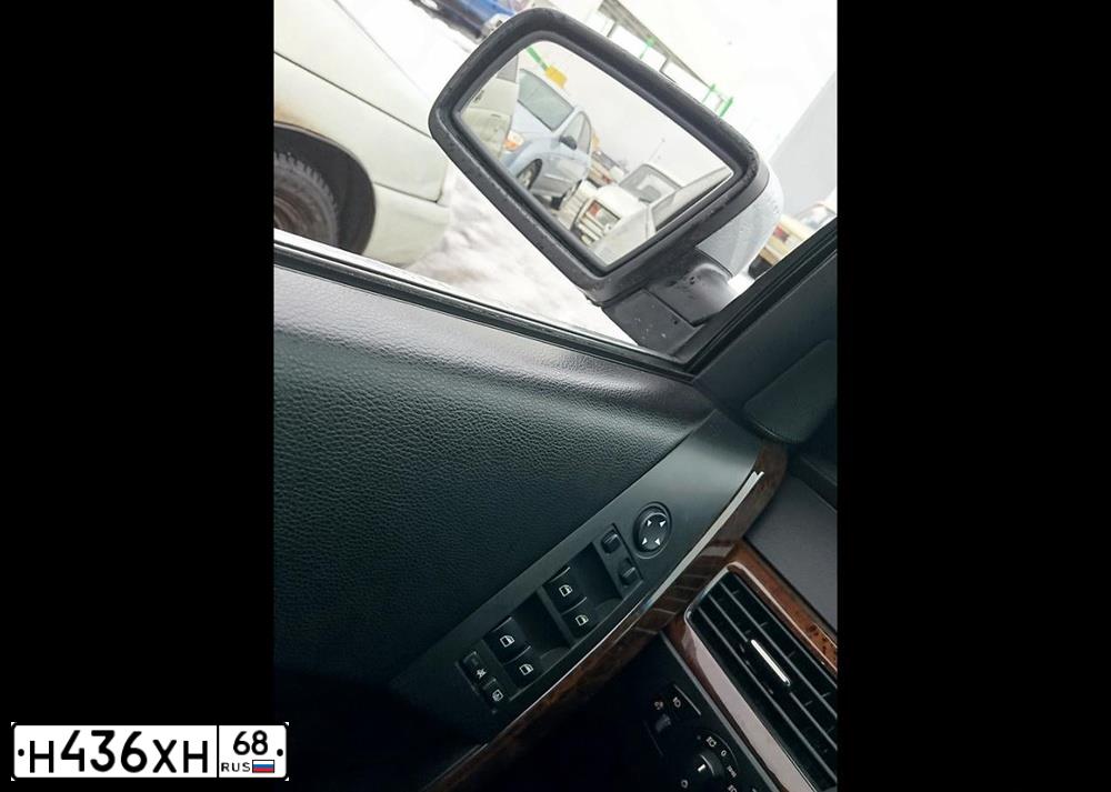 Фото автомобиля BMW SERIE 5, 2006 — госномер М525ВВ68. Цвет: Серебристый