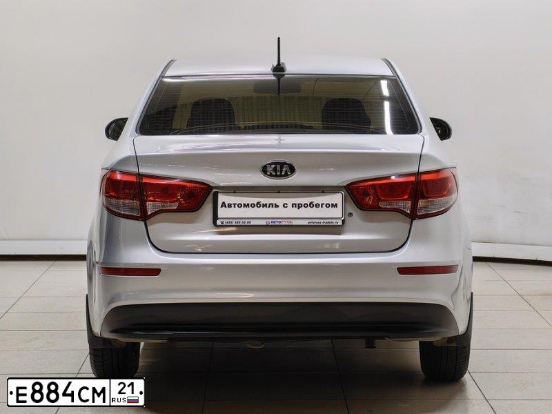 Фото автомобиля KIA RIO, 2017 — госномер К731УА790. Цвет: СЕРЕБРИСТЫЙ