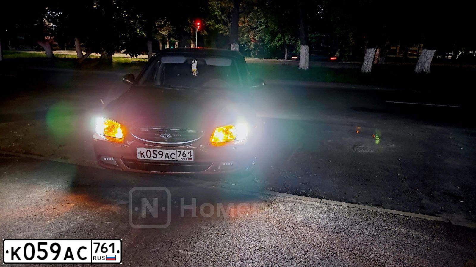Фото автомобиля TAGAZ ACCENT, 2007 — госномер К059АС761. Цвет: КРАСНЫЙ
