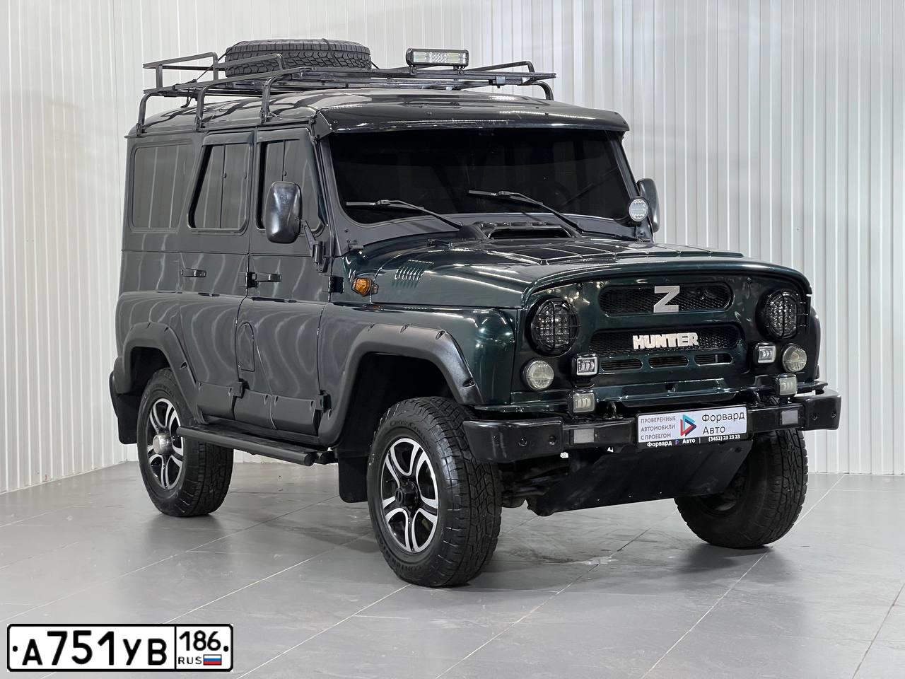 Фото автомобиля UAZ 3151 / HUNTER, 2018 — госномер А113ЕА172