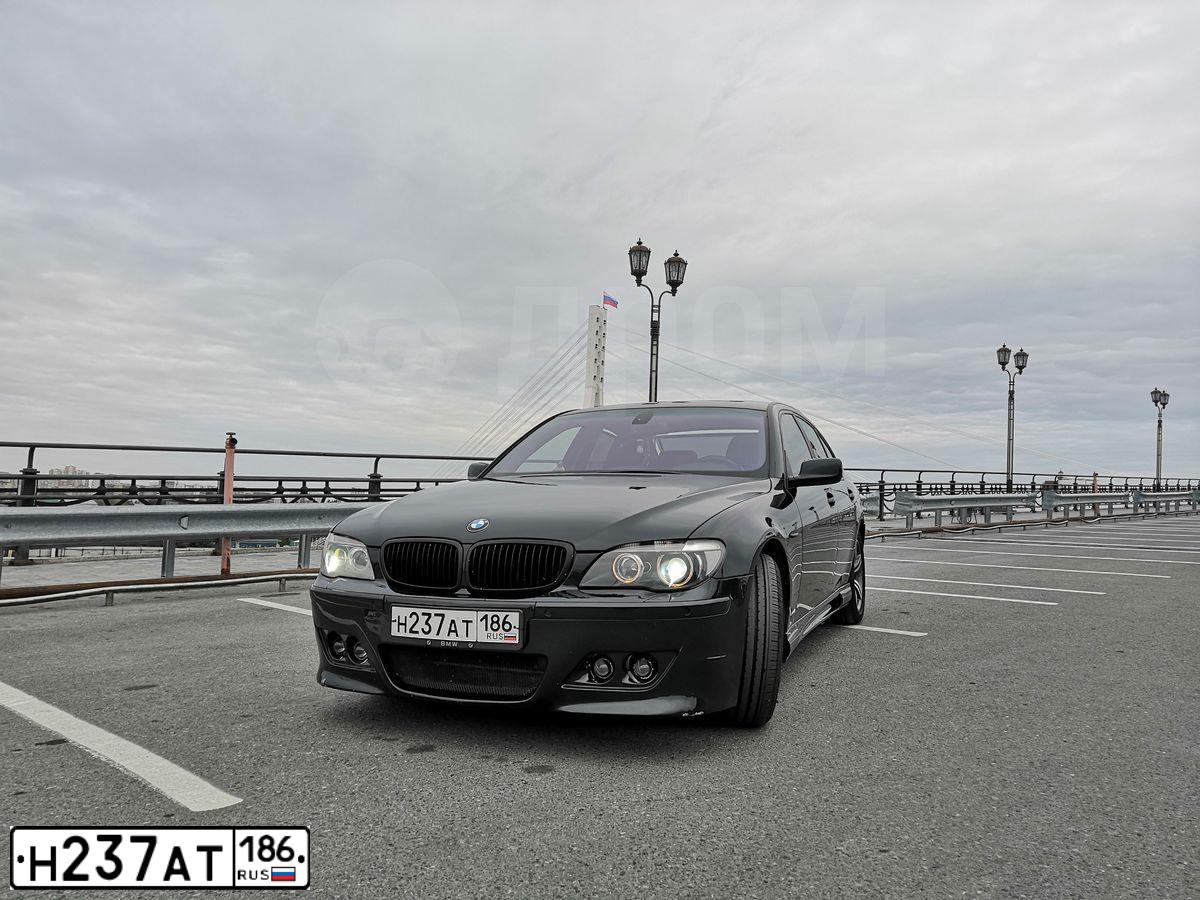 Фото автомобиля BMW SERIE 7, 2006 — госномер А524АА178. Цвет: ЧЕРНЫЙ