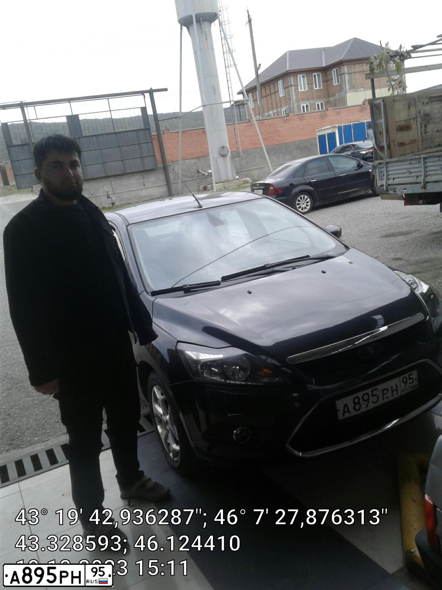Фото автомобиля FORD FOCUS, 2008 — госномер О363ВР199. Цвет: ТЕМНО-СЕРЫЙ