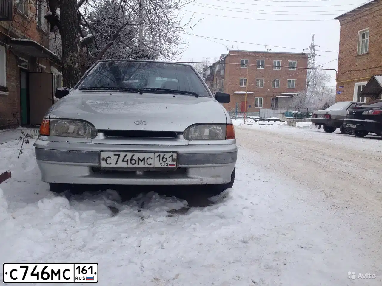 Фото автомобиля LADA 2114 SAMARA, 2005 — госномер С746МС161. Цвет: СЕРЕБРИСТЫЙ