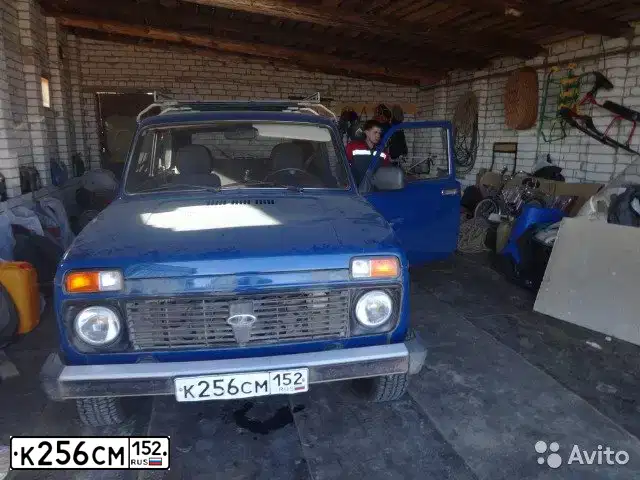 Фото автомобиля LADA 2121 NIVA, 2012 — госномер Р461ВН797. Цвет: сине-зеленый