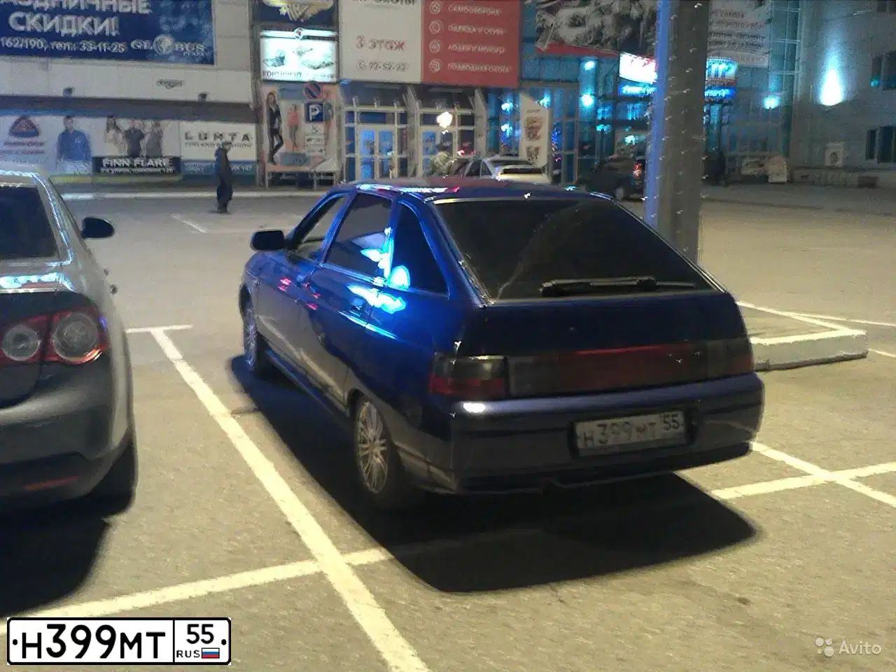 Фото автомобиля LADA 2112, 2007 — госномер Т977ХС22. Цвет: СИНИЙ
