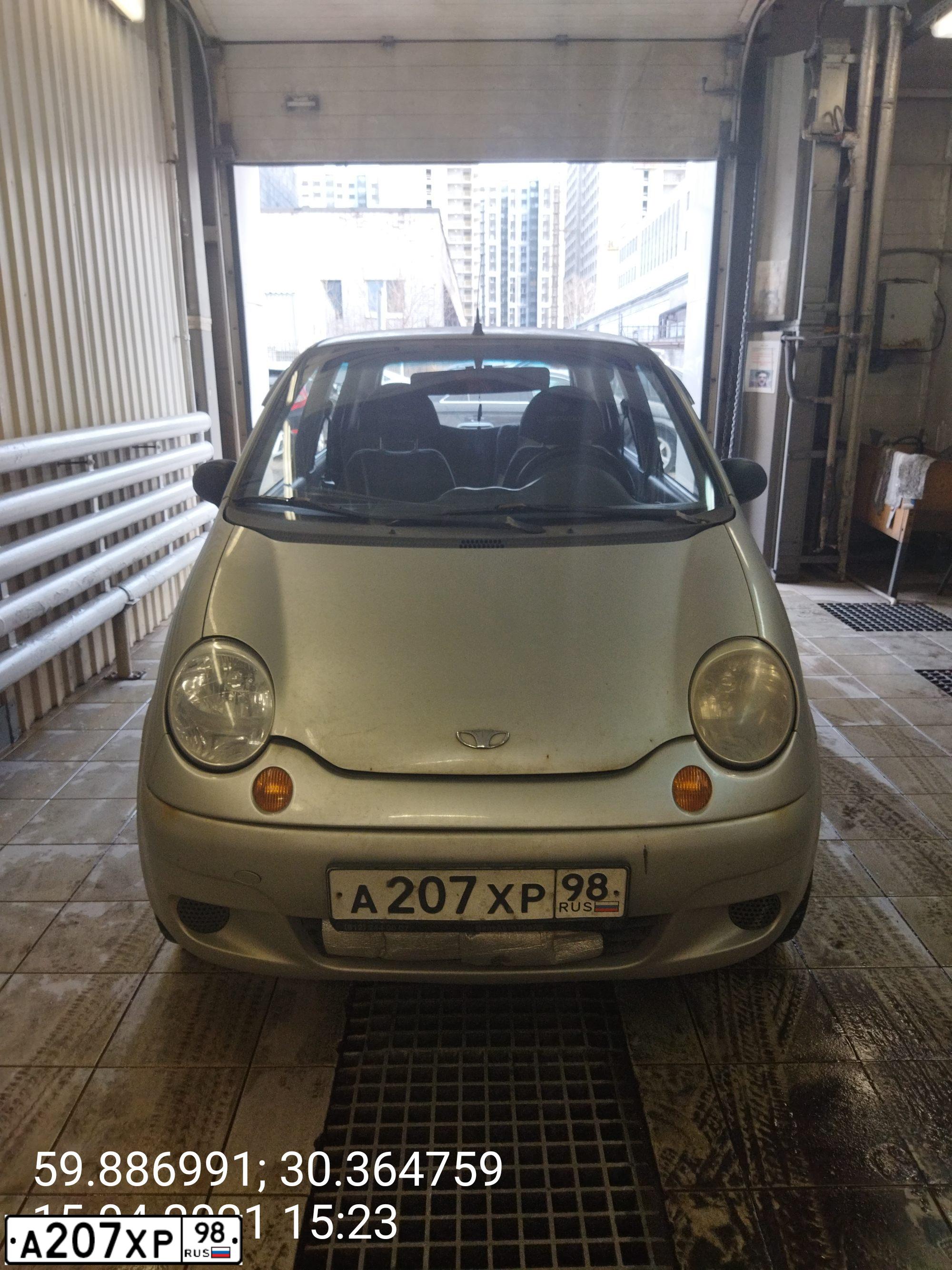 Фото автомобиля DAEWOO MATIZ, 2005 — госномер А207ХР98