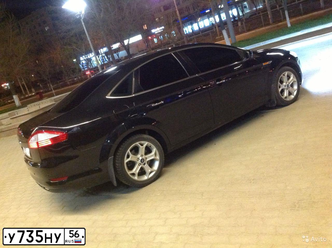 Фото автомобиля FORD MONDEO, 2008 — госномер М730ММ31. Цвет: ЧЕРНЫЙ